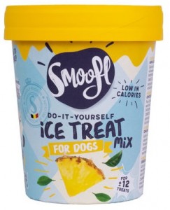 Afbeelding Smoofl Ice Cream Mix for Dogs - Ananas door DierenwinkelXL.nl