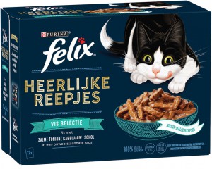 Afbeelding Felix - Multipak Heerlijke Reepjes door DierenwinkelXL.nl