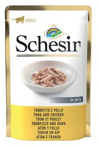Afbeelding Schesir - Pouch - Tonijn & Kipfilet door DierenwinkelXL.nl